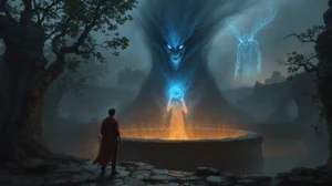Konfrontationen vid Brunnen