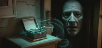 psykologisk spökhistoria med speldosa